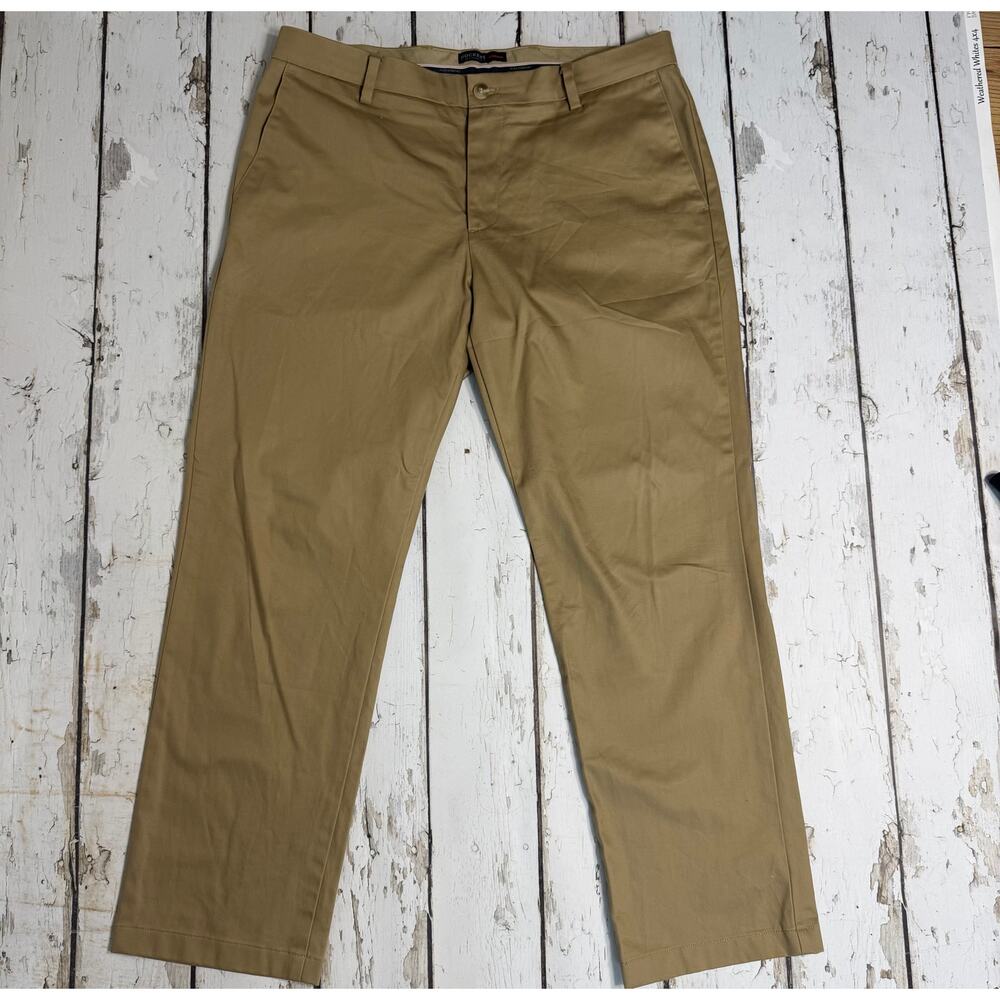 Dockers Men's dress pants Chino's Khaki's Straight flex comfort 36/30 fit 37/30 - Picture 3 of 7